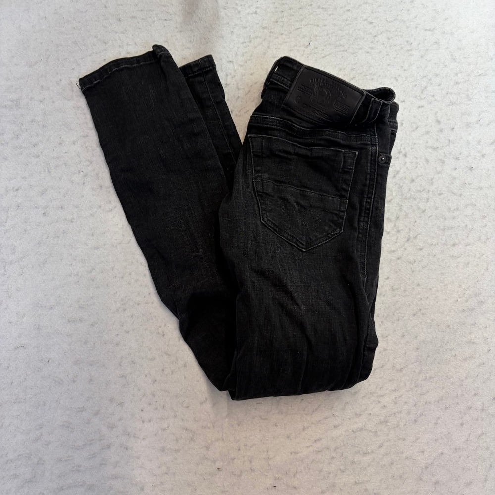 Diesel Thommer-J Jeans Kids Size 12Y Black Slim Fit Stretch Denim